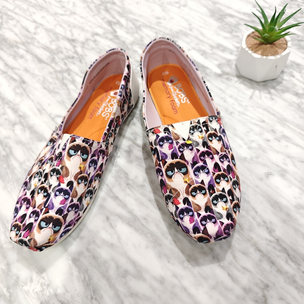 Skechers Bobs Grumpy Cat Flats